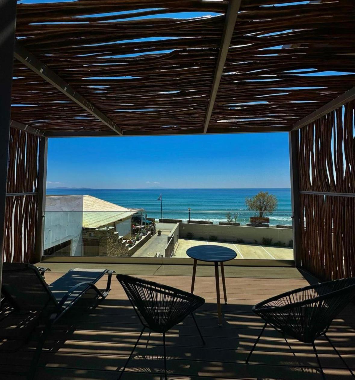 Seaside Tinos Apartment Kionia Exterior photo